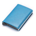 2019 Smart Wallet Business Card Holder Hasp Rfid Wallet Aluminum Metal Credit Business Mini Card Wallet Dropshipping man women