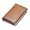 2019 Smart Wallet Business Card Holder Hasp Rfid Wallet Aluminum Metal Credit Business Mini Card Wallet Dropshipping man women