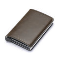 2019 Smart Wallet Business Card Holder Hasp Rfid Wallet Aluminum Metal Credit Business Mini Card Wallet Dropshipping man women