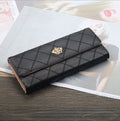 Wallet women mobile phone bag Brand Designer Female card PU Leather Long Womens Wallets and purses Ladies slim card holder purse