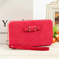 Wallet women mobile phone bag Brand Designer Female card PU Leather Long Womens Wallets and purses Ladies slim card holder purse