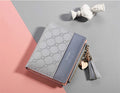 Tassel Leather Wallet Women Small Luxury Brand Famous Mini Women Wallets Purses Female Short Coin Zipper Purse Cartera Mujer