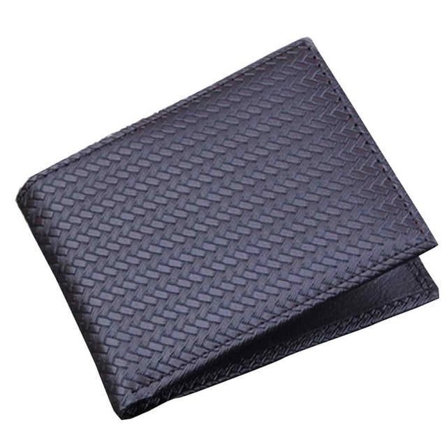 Men Bifold Wallet ID Credit Card Holder Purse Business Leather fashion Pocket Coin Purse good quality Wallet bag leather bolsos#