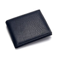 PU Leather Short Men's Wallet Black Credit Card Holder Coffee Causal Small Wallets For Male Snap Button Pocket Coin Purse