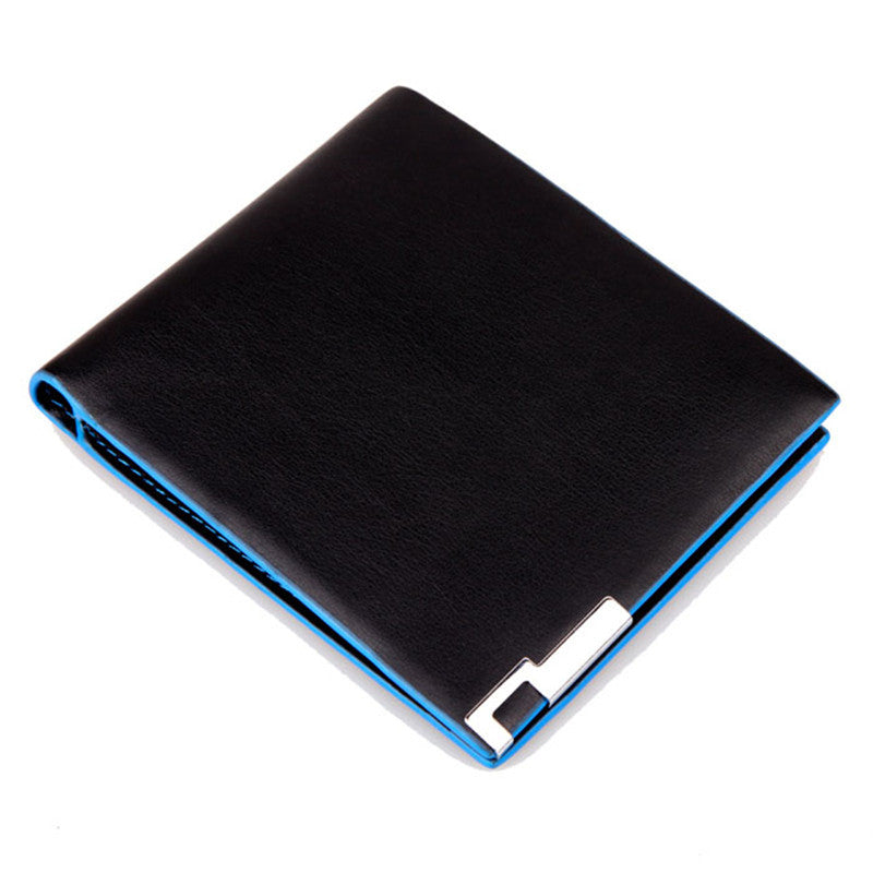 2019 Men Stylish Bifold Business wallet men Wallet With Card Holdermens wallet leather synthetic uomini portafoglio Cheap