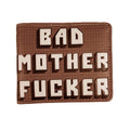Pulp Fiction Jules Wallet with zipper Coin Pocket Bad Mother Letters Solid Wallet Card Holder Fashion Gift Purse
